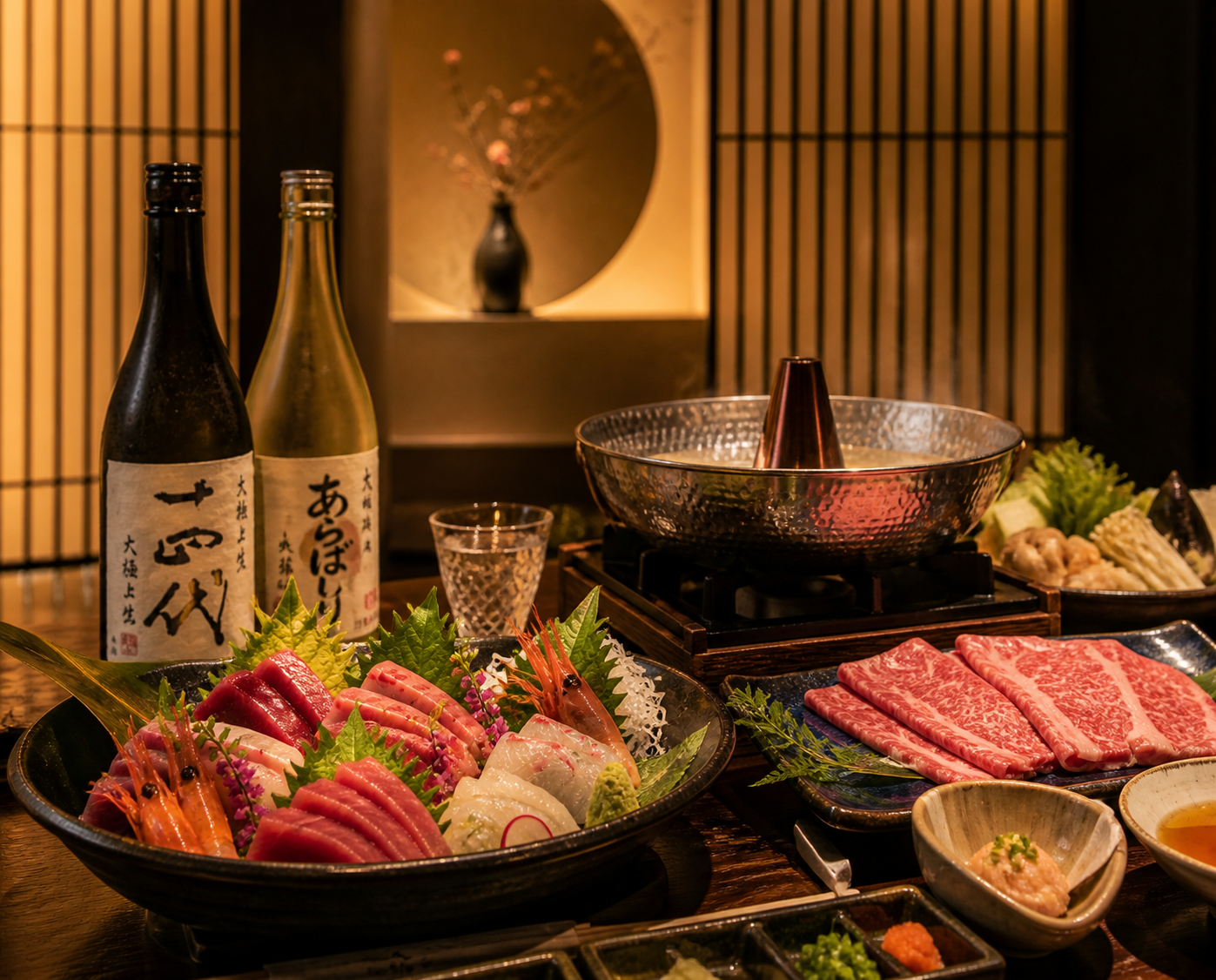 新宿東口で楽しむ冬の宴！全席個室で味わう旬の和食と豪華宴会コース